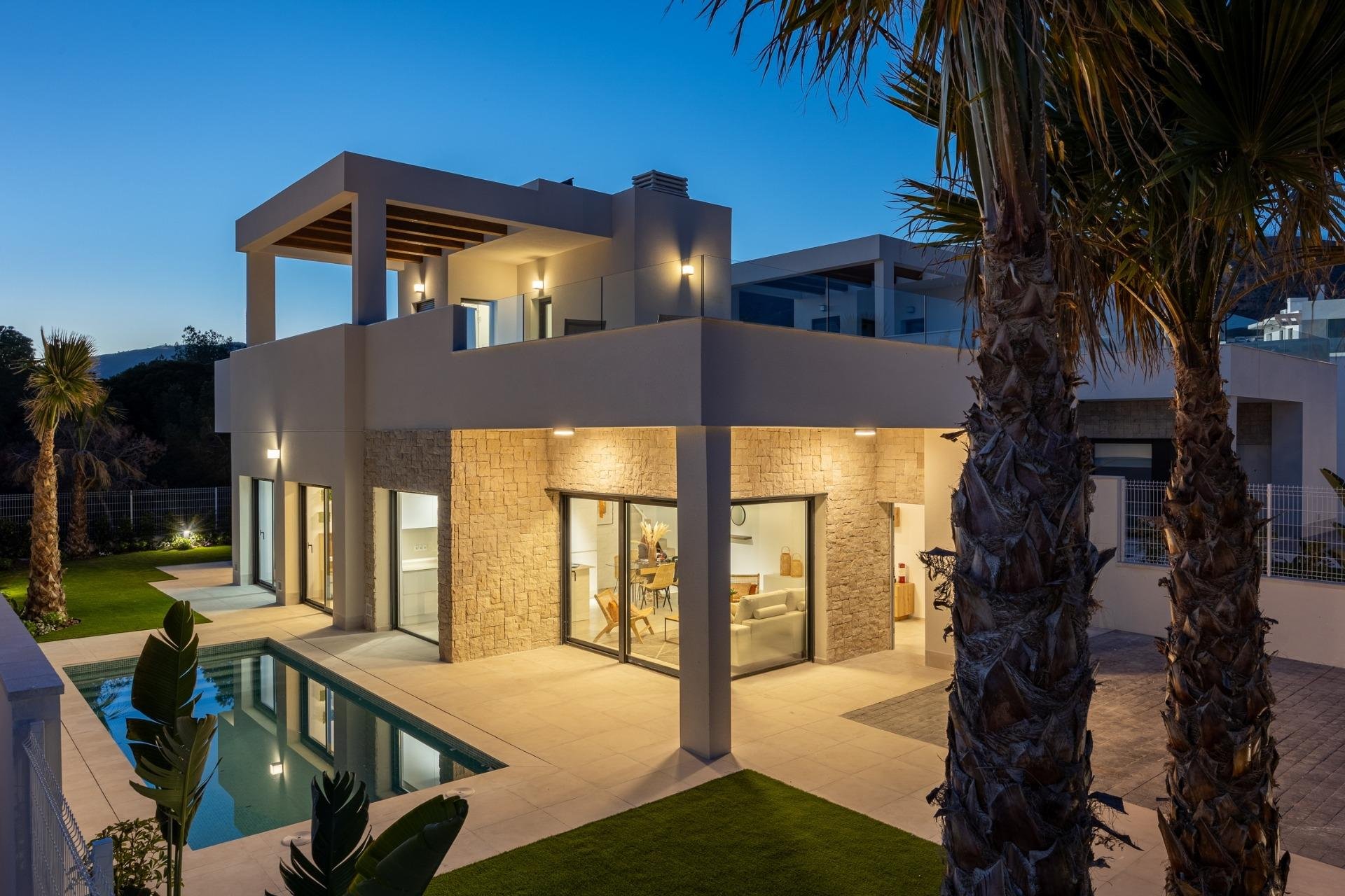 Obra nueva - Villa - Benidorm - Sierra Cortina