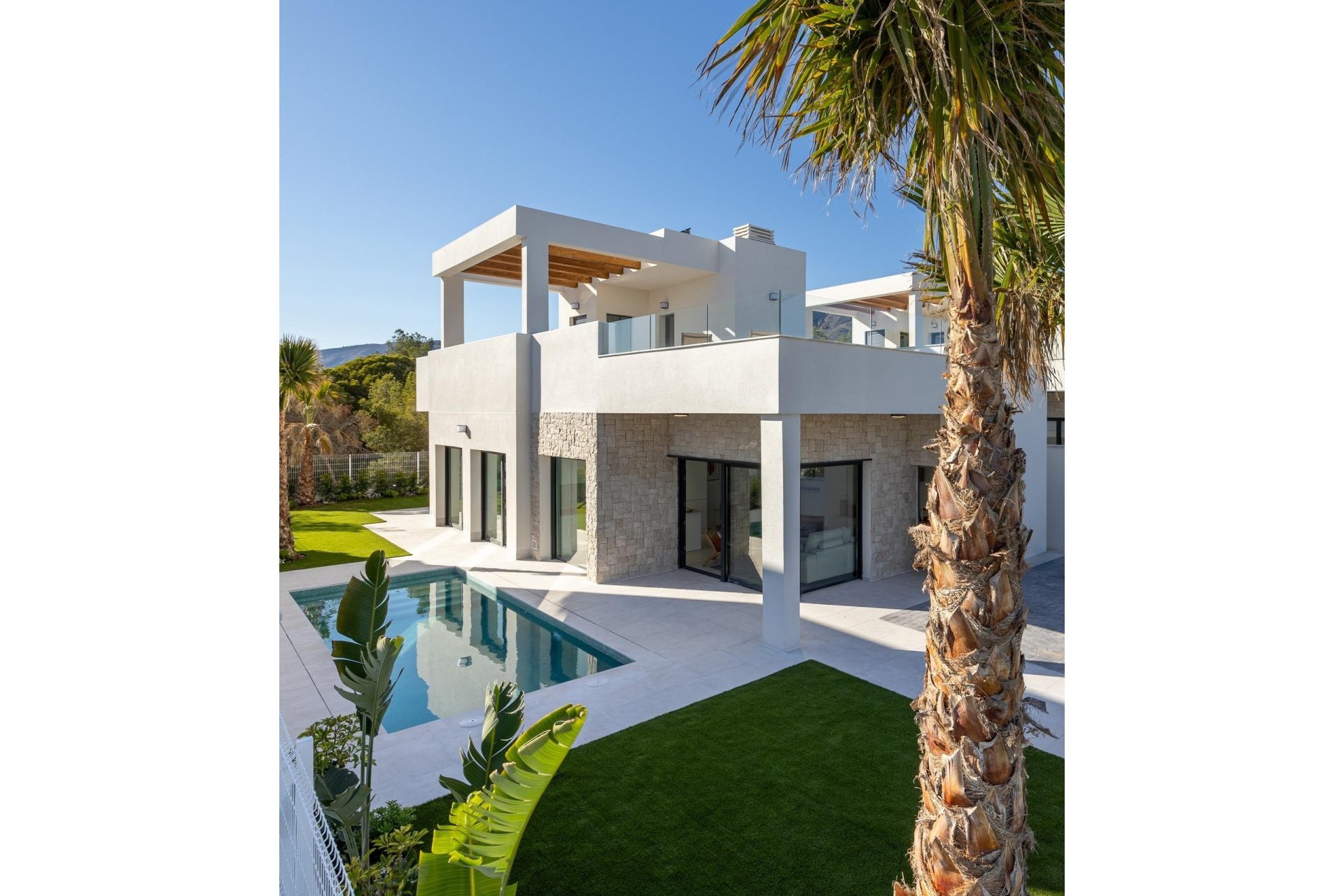 Obra nueva - Villa - Benidorm - Sierra Cortina