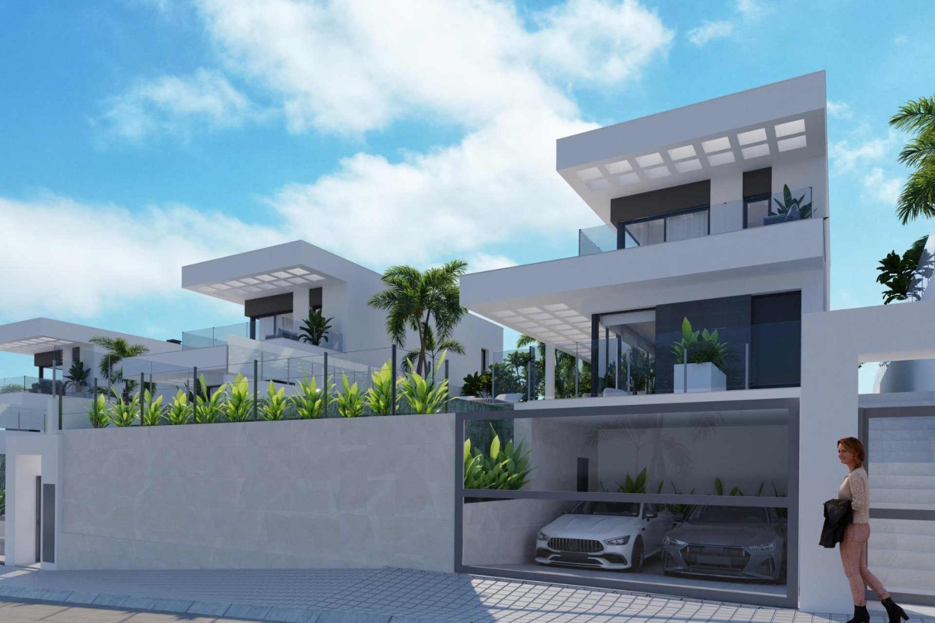 Obra nueva - Villa - Benidorm - Sierra Cortina