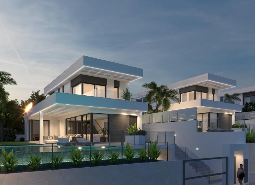 Obra nueva - Villa - Benidorm - Sierra Cortina