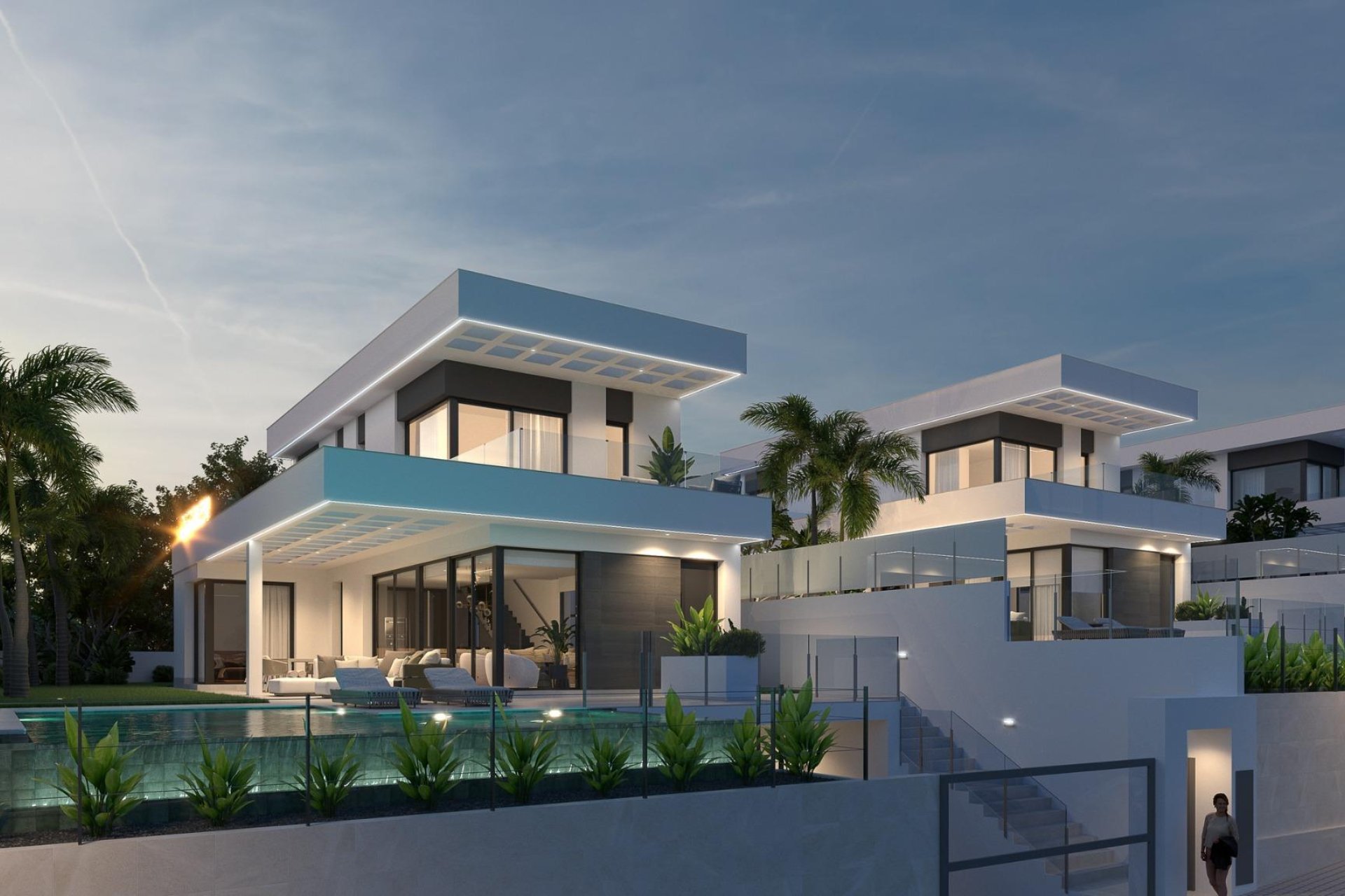 Obra nueva - Villa - Benidorm - Sierra Cortina