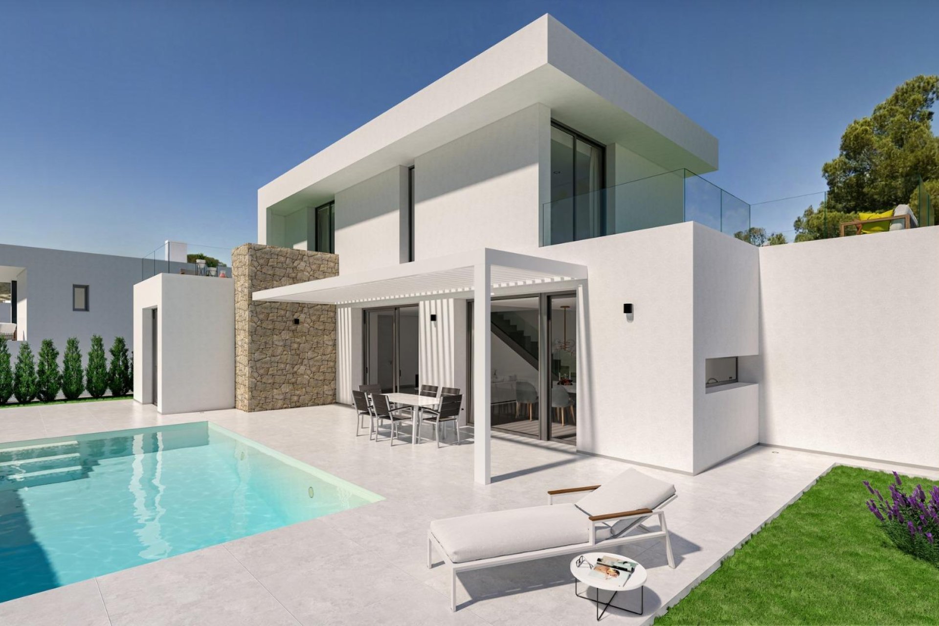 Obra nueva - Villa - Benidorm - Sierra Cortina