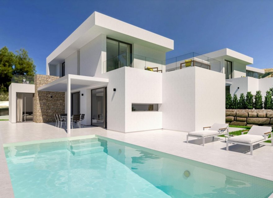 Obra nueva - Villa - Benidorm - Sierra Cortina