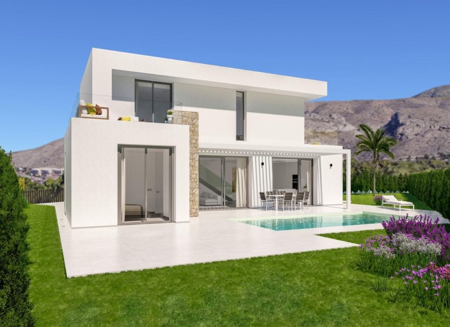 Obra nueva - Villa - Benidorm - Sierra Cortina