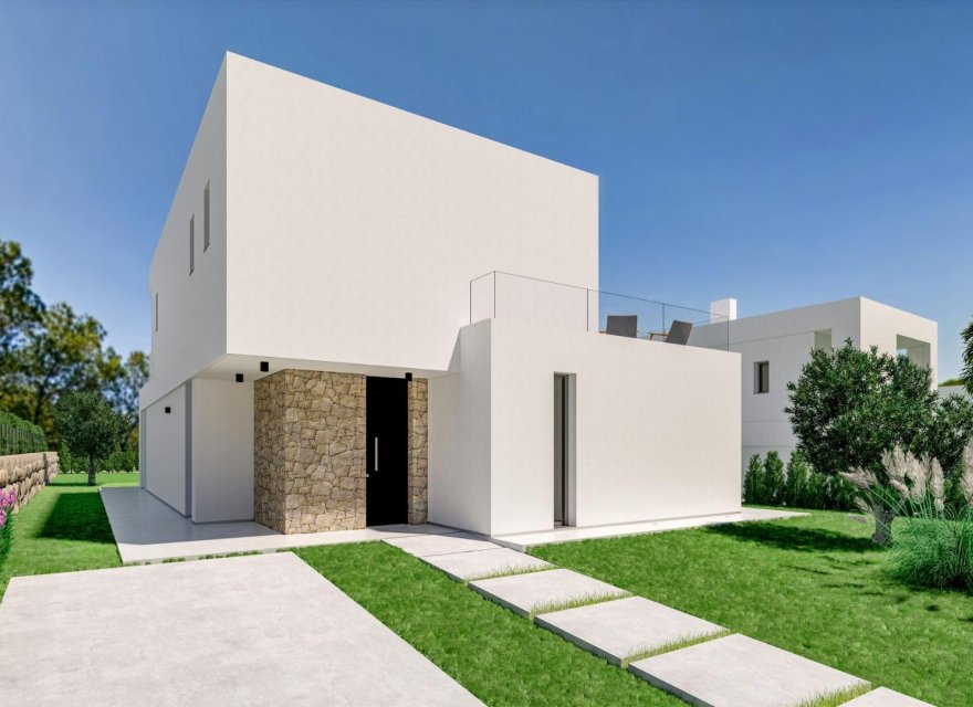 Obra nueva - Villa - Benidorm - Sierra Cortina