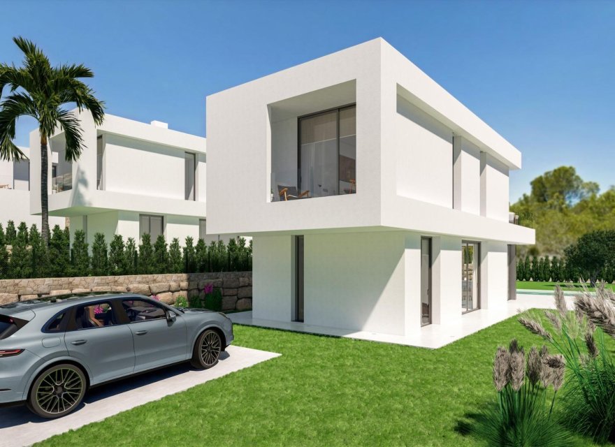 Obra nueva - Villa - Benidorm - Sierra Cortina