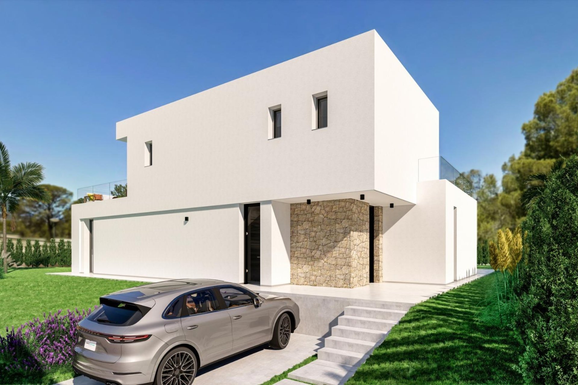 Obra nueva - Villa - Benidorm - Sierra Cortina