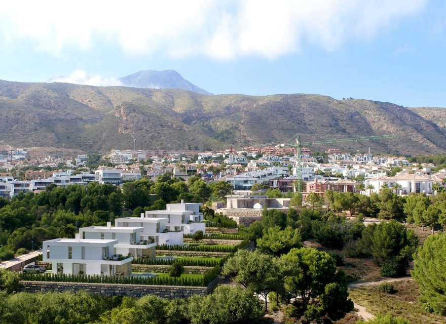 Obra nueva - Villa - Benidorm - Sierra Cortina