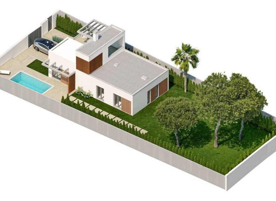 Obra nueva - Villa - Benidorm - Sierra Cortina