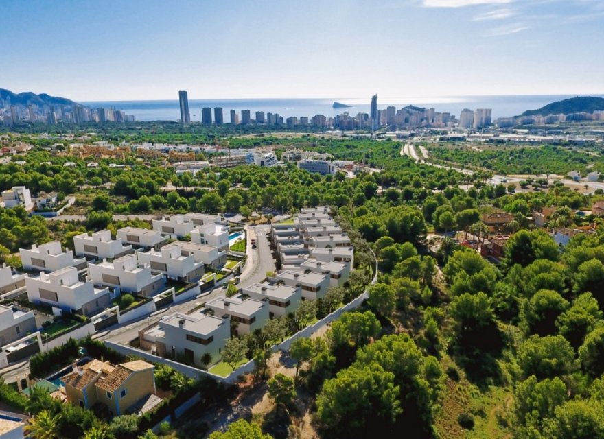 Obra nueva - Villa - Benidorm - Sierra Cortina