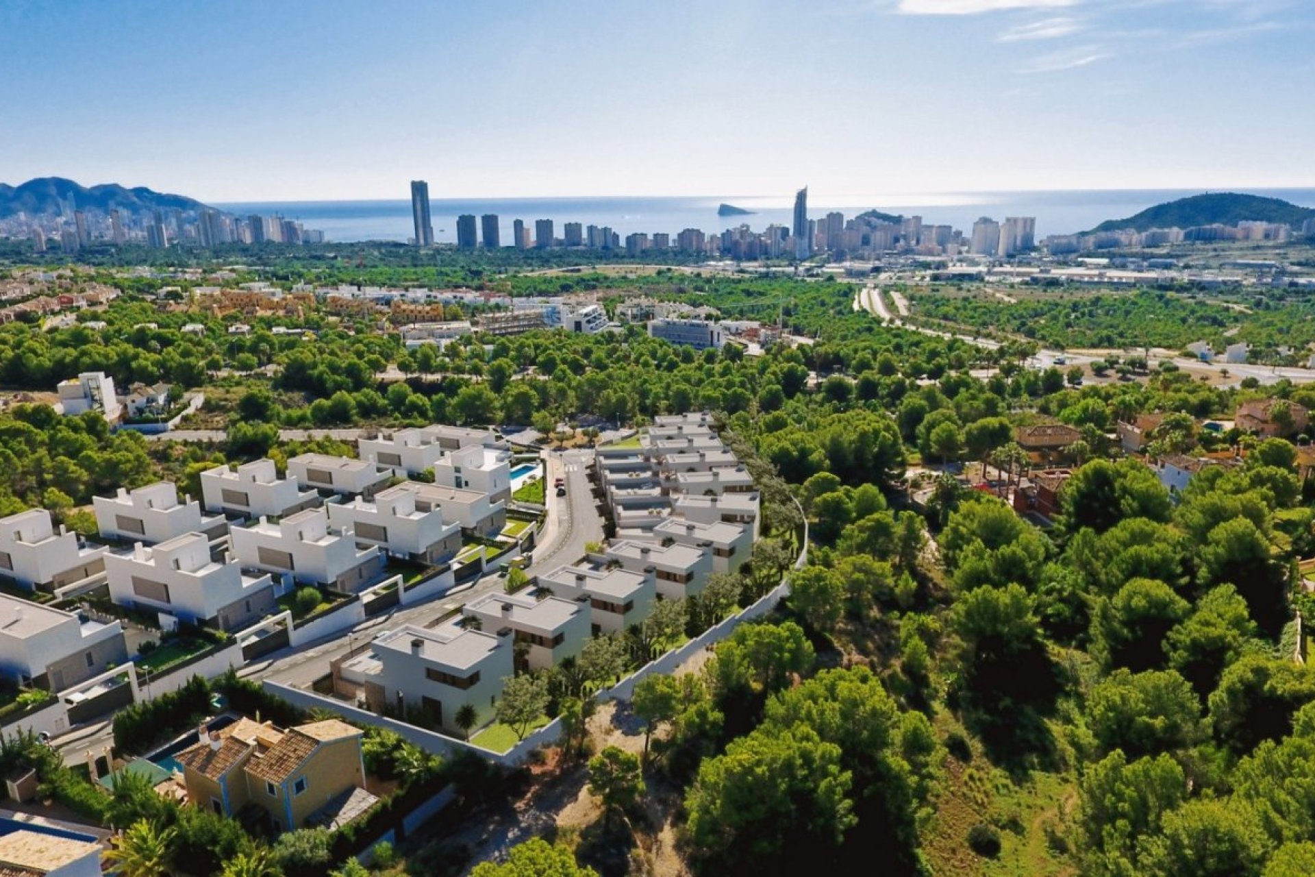 Obra nueva - Villa - Benidorm - Sierra Cortina