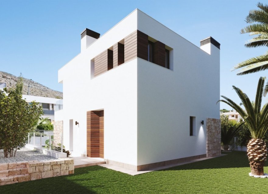 Obra nueva - Villa - Benidorm - Sierra Cortina