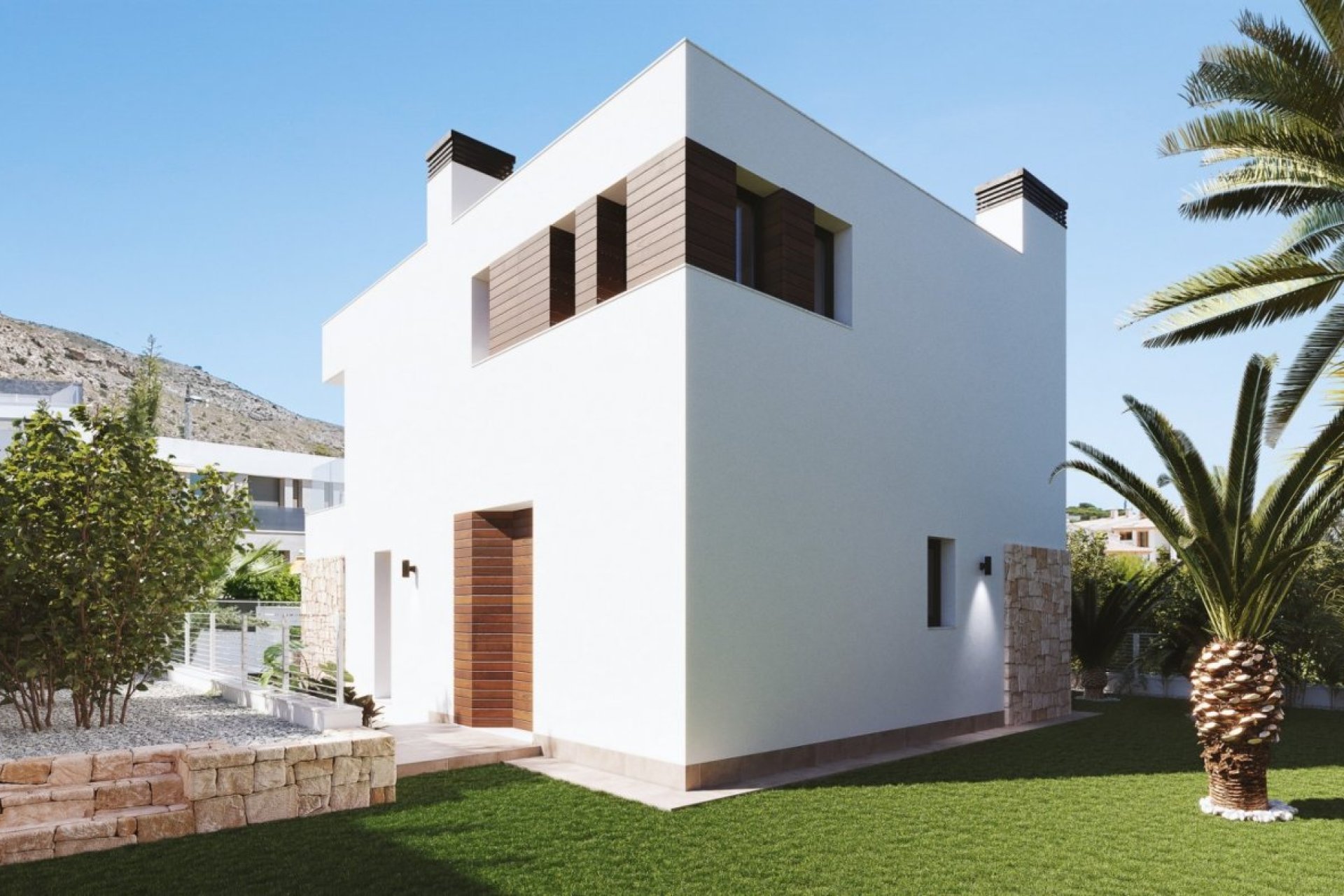 Obra nueva - Villa - Benidorm - Sierra Cortina