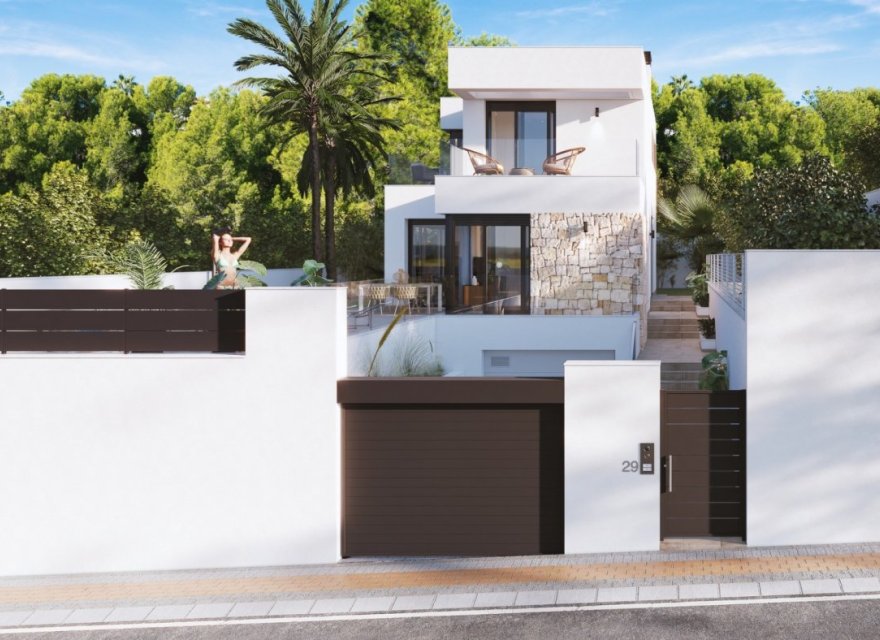 Obra nueva - Villa - Benidorm - Sierra Cortina