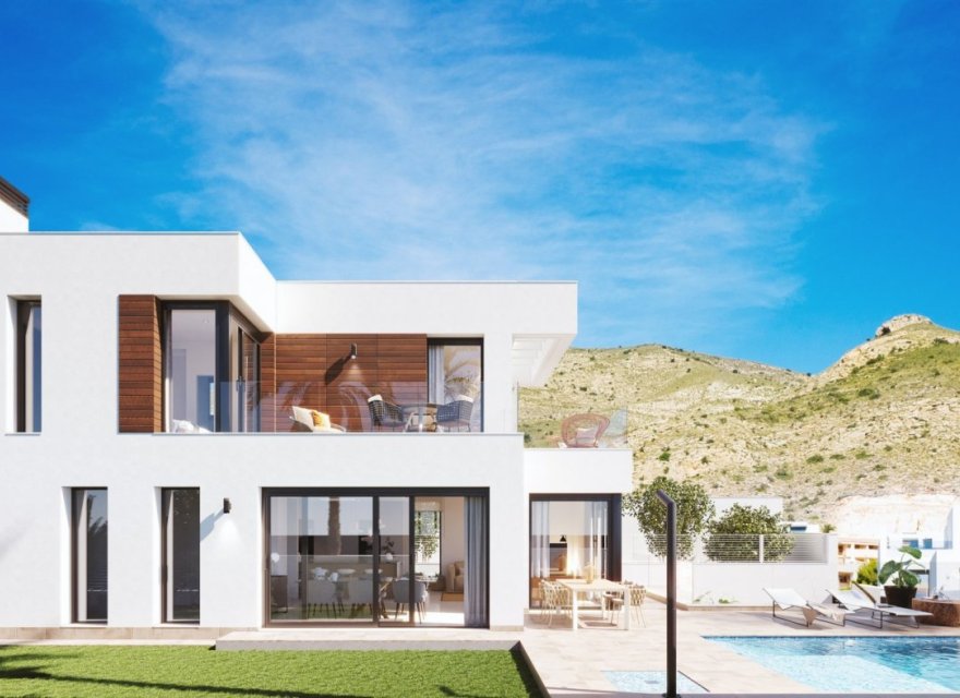 Obra nueva - Villa - Benidorm - Sierra Cortina