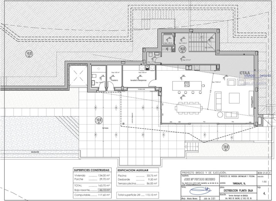 Obra nueva - Villa - Benissa - Racó Del Galeno