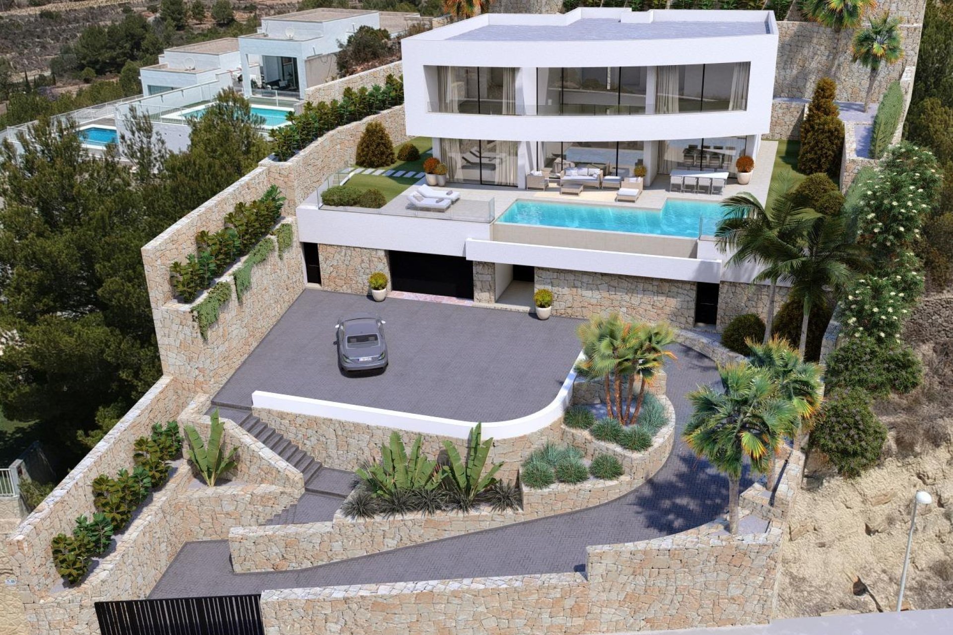 Obra nueva - Villa - Calpe - Empedrola