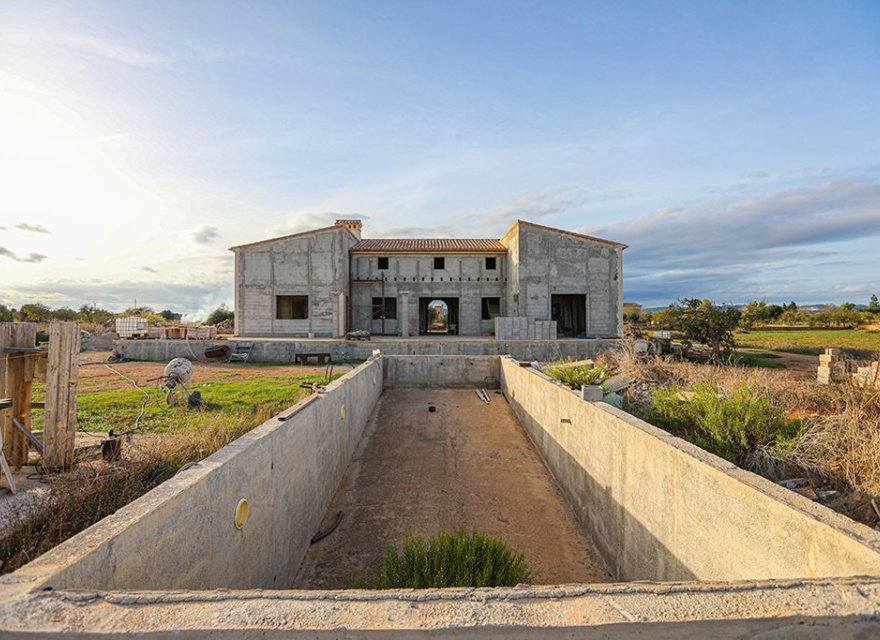 Obra nueva - Villa - Campos