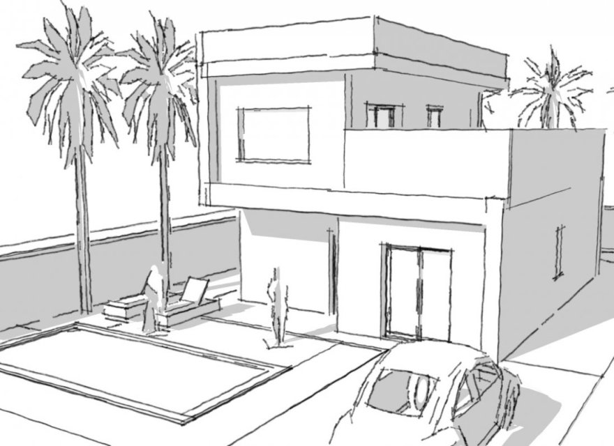 Obra nueva - Villa - Ciudad Quesada