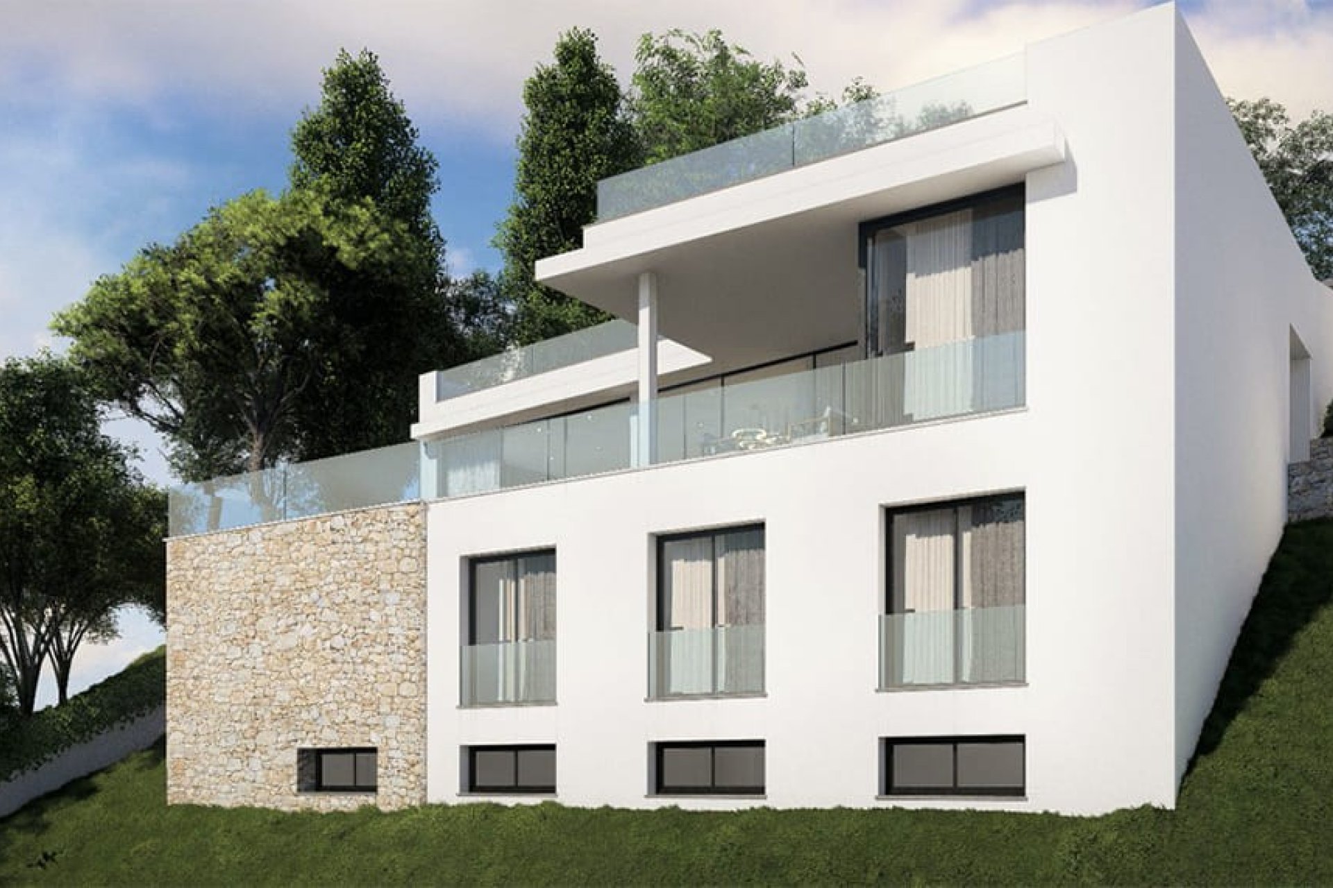 Obra nueva - Villa - Costa d’en Blanes
