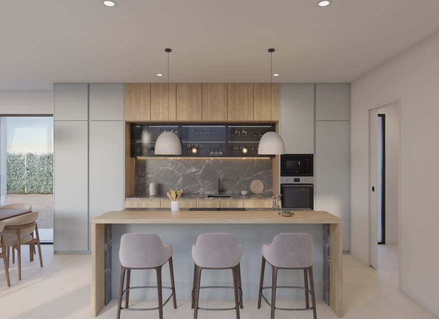 Obra nueva - Villa - Fuente Álamo - Fuente Alamo