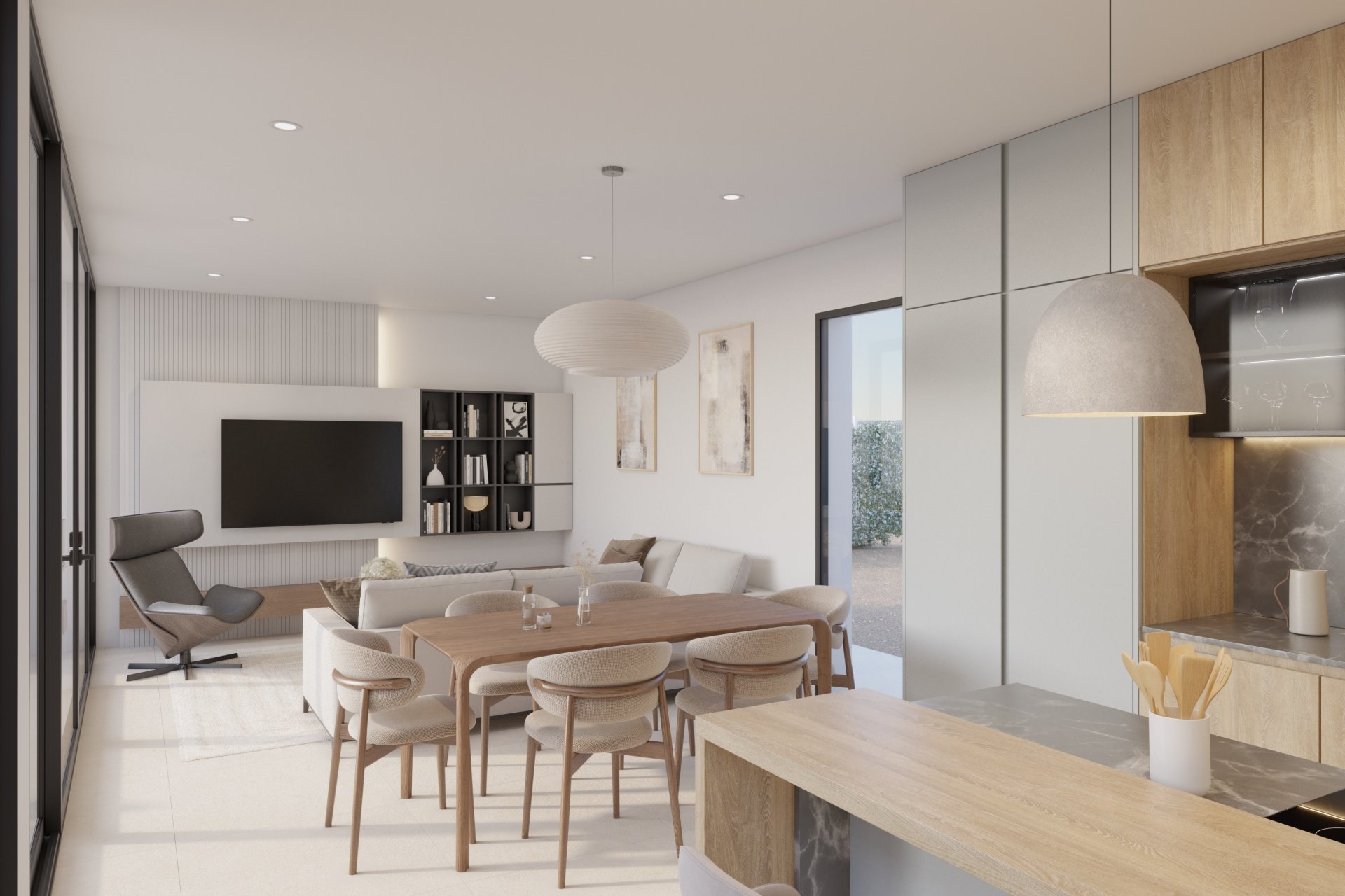 Obra nueva - Villa - Fuente Álamo - Fuente Alamo