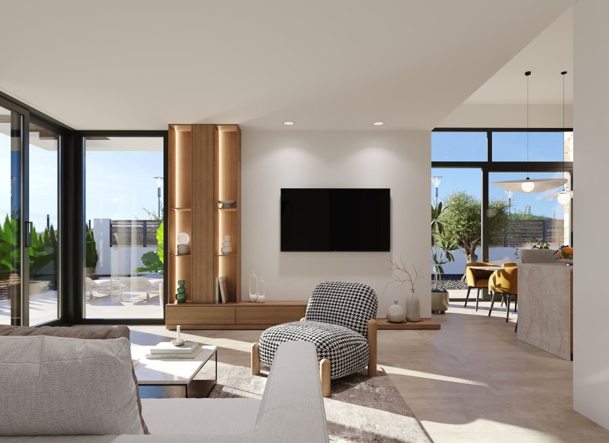 Obra nueva - Villa - Fuente Álamo - Fuente Alamo