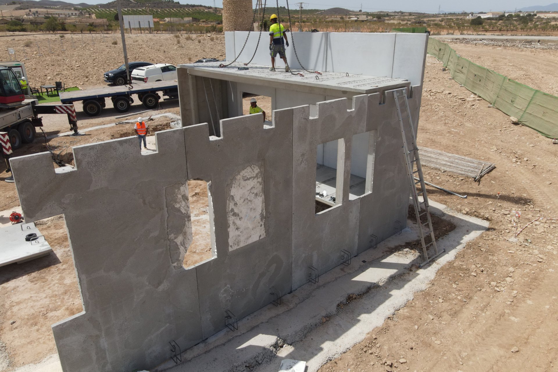 Obra nueva - Villa - Fuente Álamo - Fuente Alamo