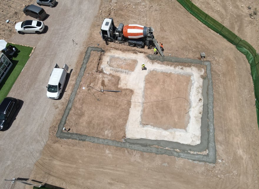 Obra nueva - Villa - Fuente Álamo - Fuente Alamo