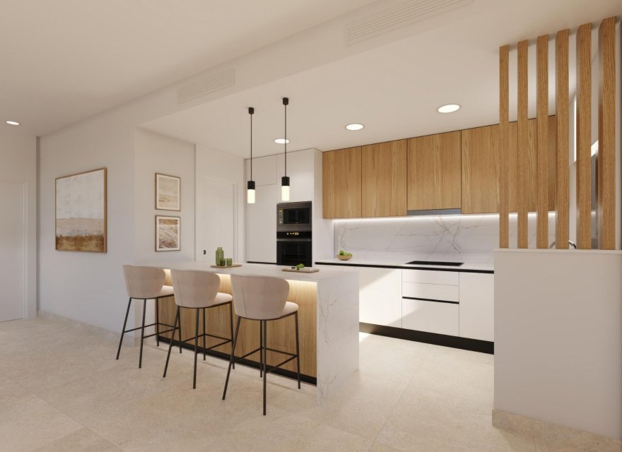 Obra nueva - Villa - Fuente Álamo - Hacienda Del Álamo Golf