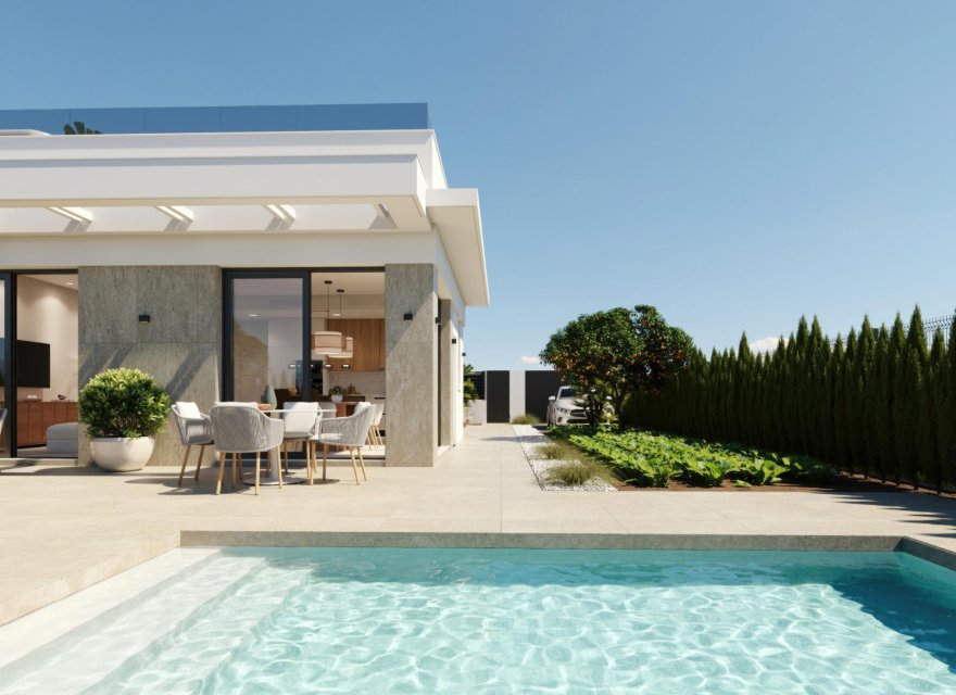 Obra nueva - Villa - Fuente Álamo - Hacienda Del Álamo Golf