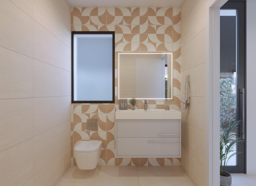 Obra nueva - Villa - Fuente Álamo - Hacienda del Alamo