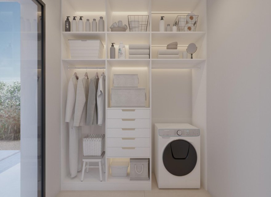 Obra nueva - Villa - Fuente Álamo - Hacienda del Alamo