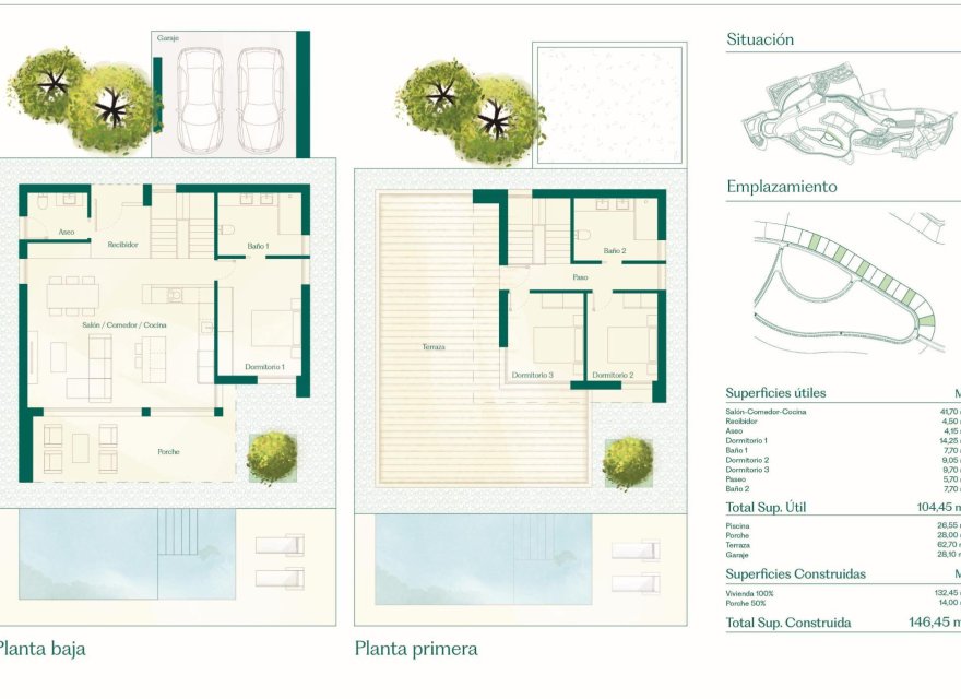 Obra nueva - Villa - Fuente Álamo - Hacienda del Alamo