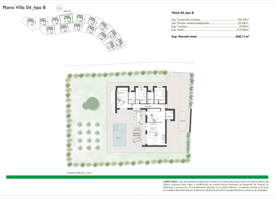 Obra nueva - Villa - Fuente Álamo - Hacienda del Alamo
