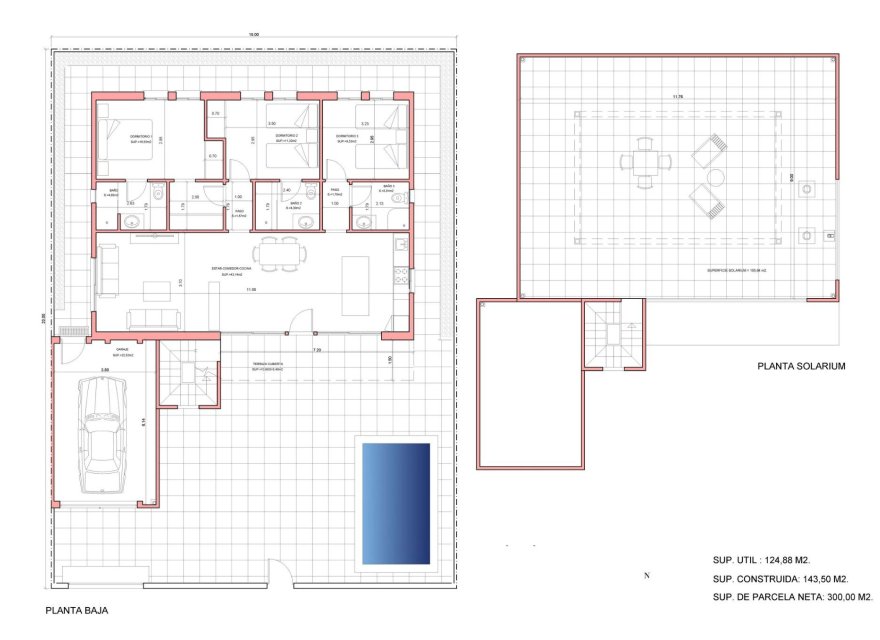 Obra nueva - Villa - Fuente Álamo - La Pinilla
