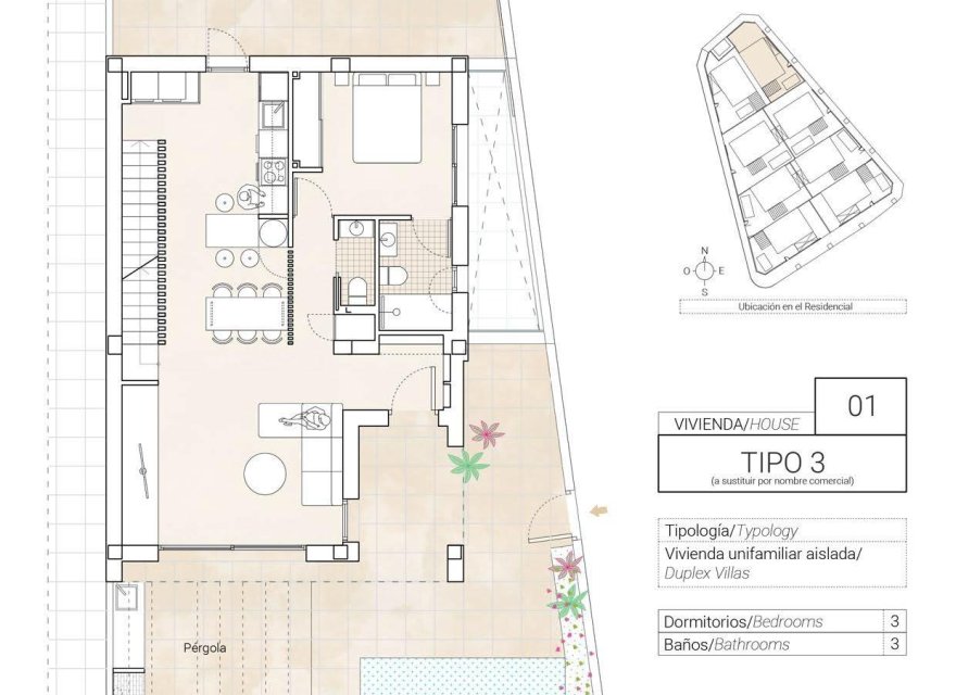Obra nueva - Villa - Hondón de las Nieves - Centro