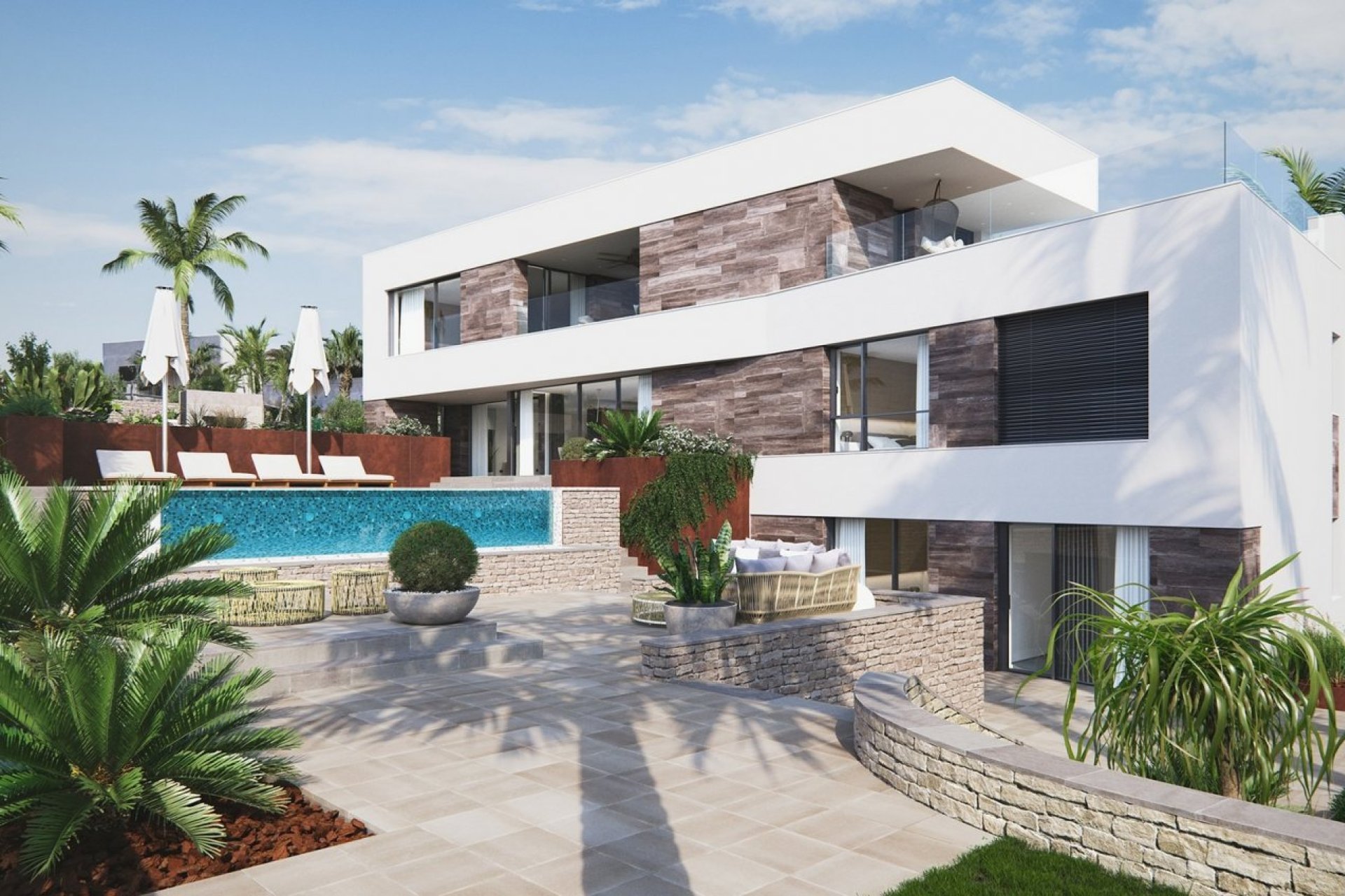 Obra nueva - Villa - La Manga - Cala Medina