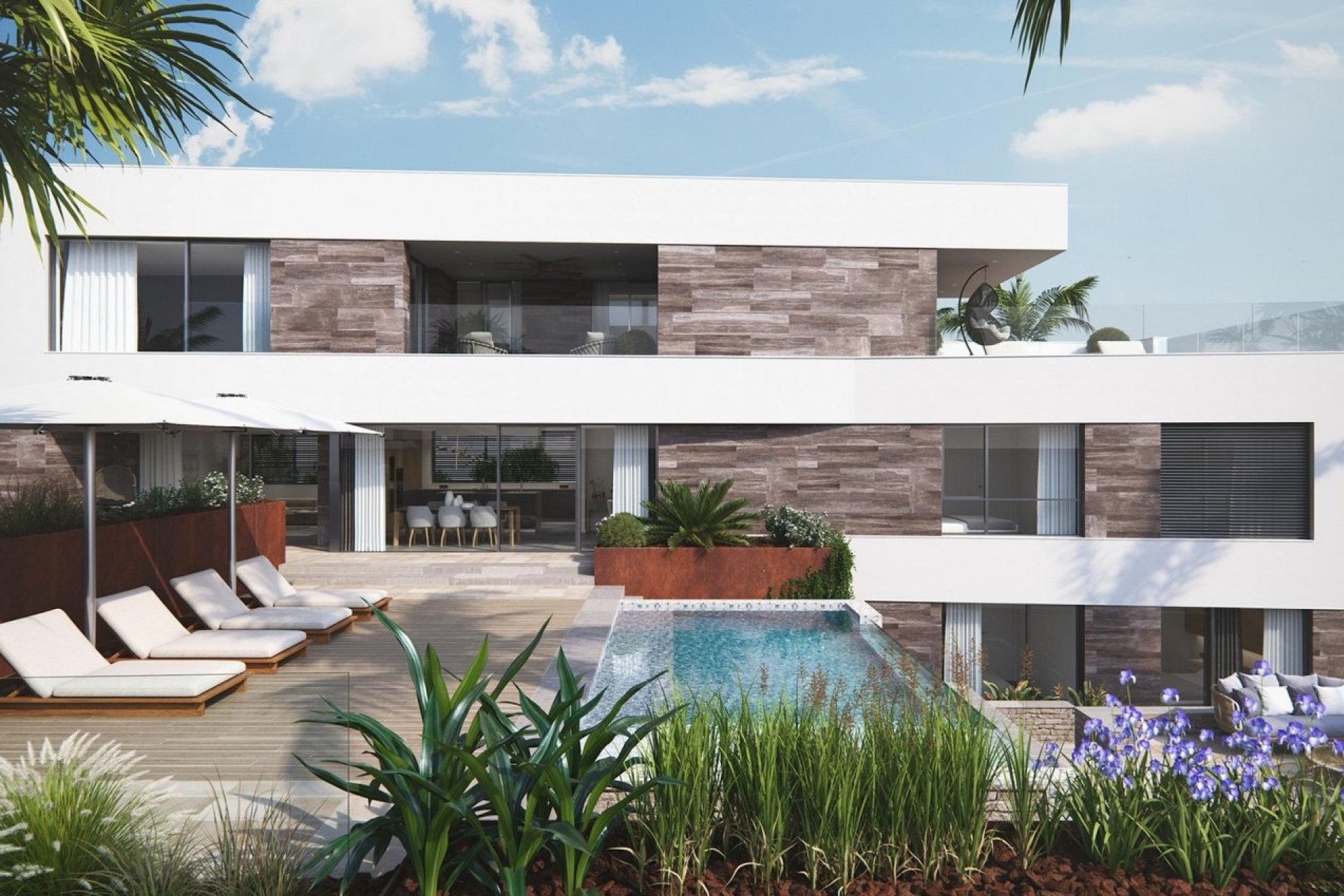 Obra nueva - Villa - La Manga - Cala Medina