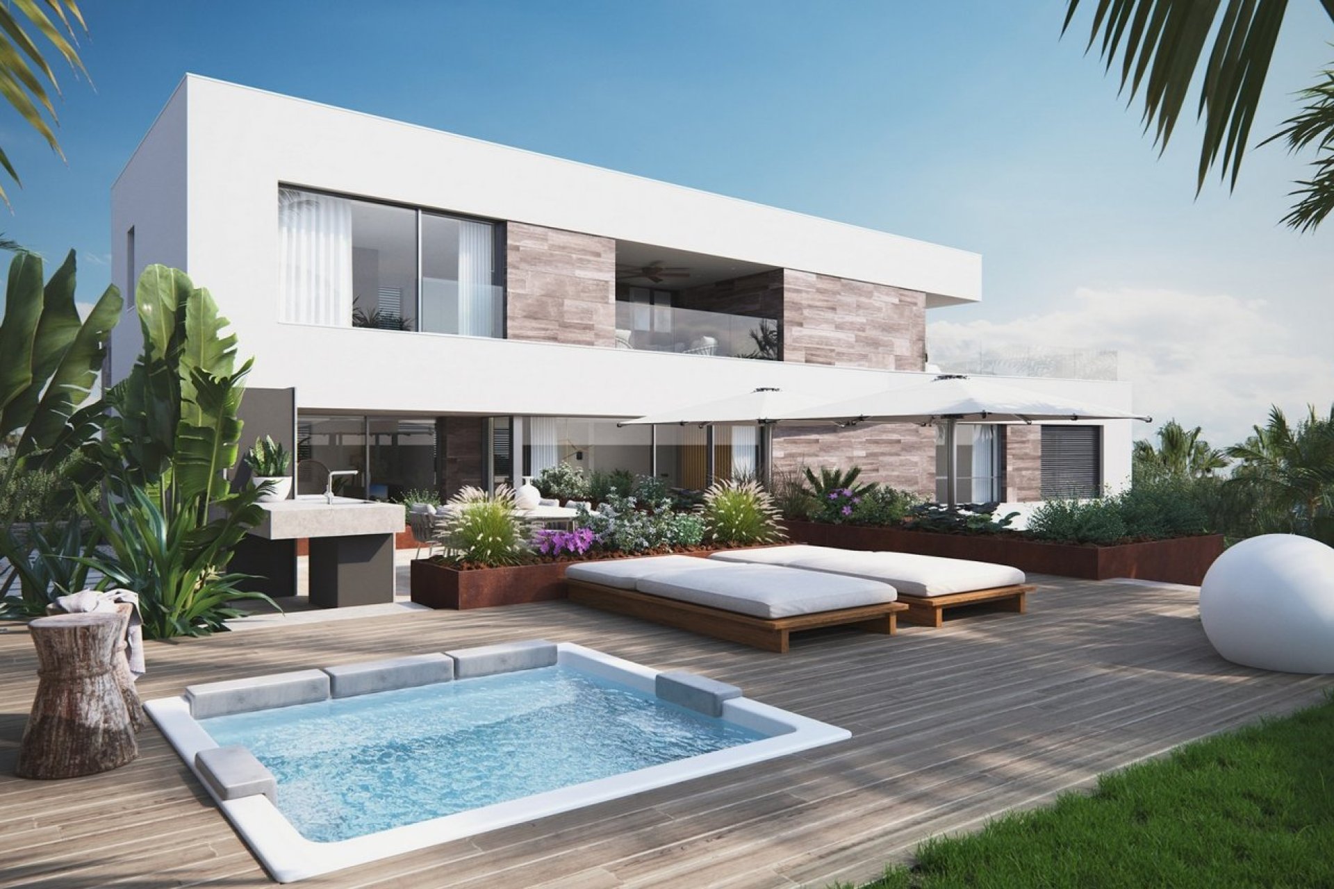 Obra nueva - Villa - La Manga - Cala Medina