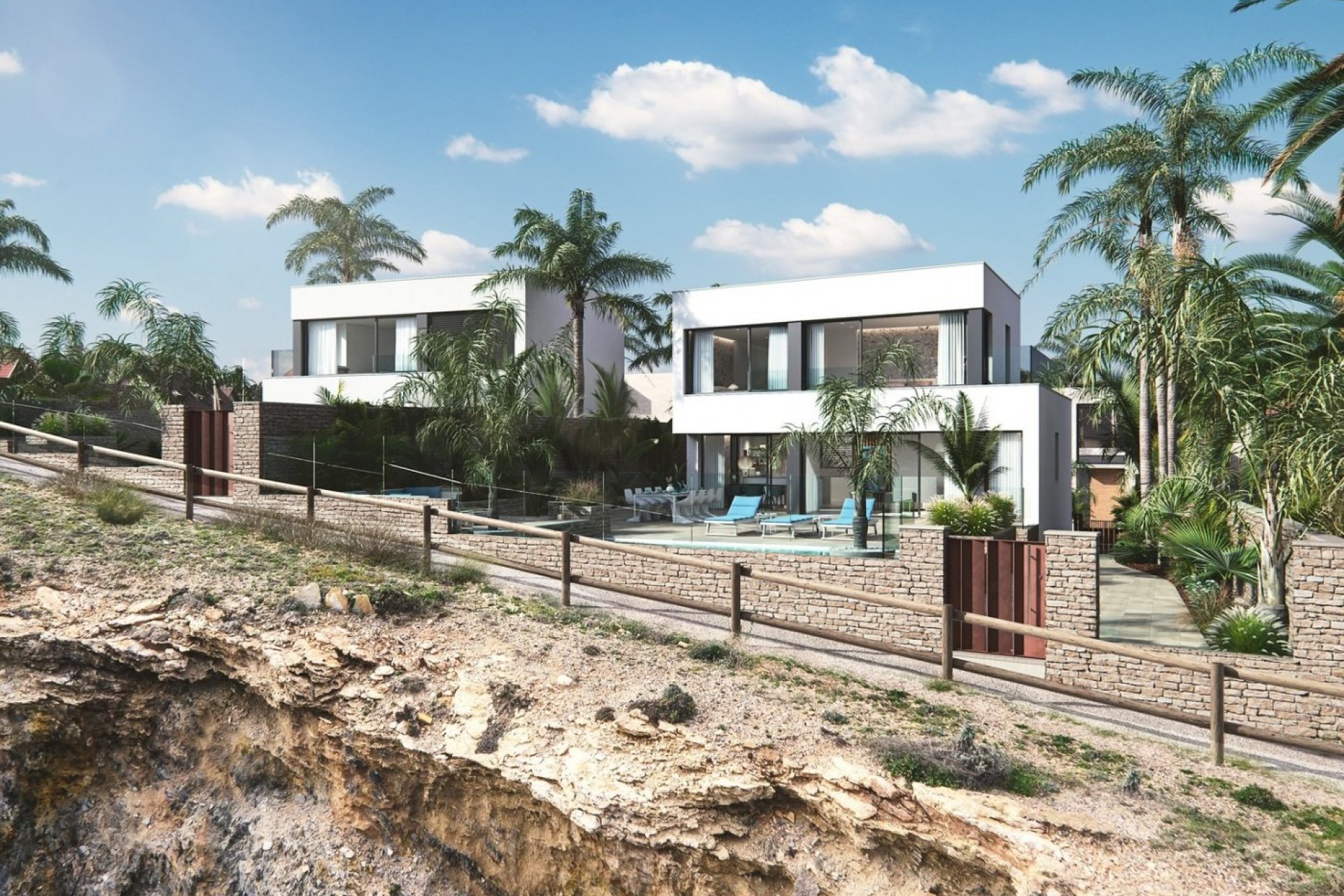 Obra nueva - Villa - La Manga - Cala Medina