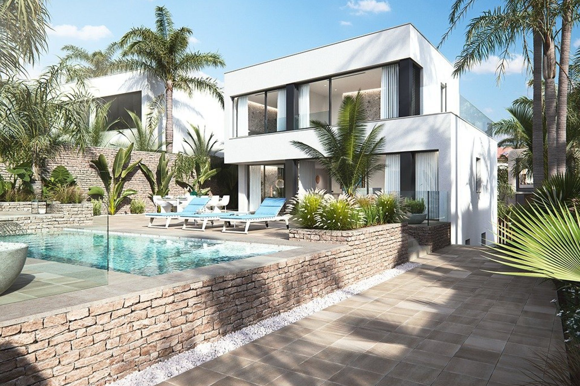 Obra nueva - Villa - La Manga - Cala Medina