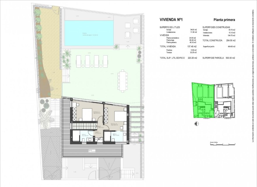 Obra nueva - Villa - La Manga - Cala Medina