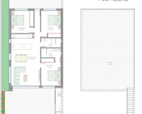 Obra nueva - Villa - Los Alcazares - Serena Golf