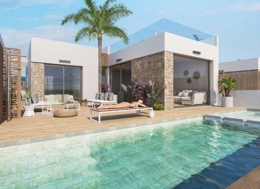 Obra nueva - Villa - Los Alcazares - Serena Golf