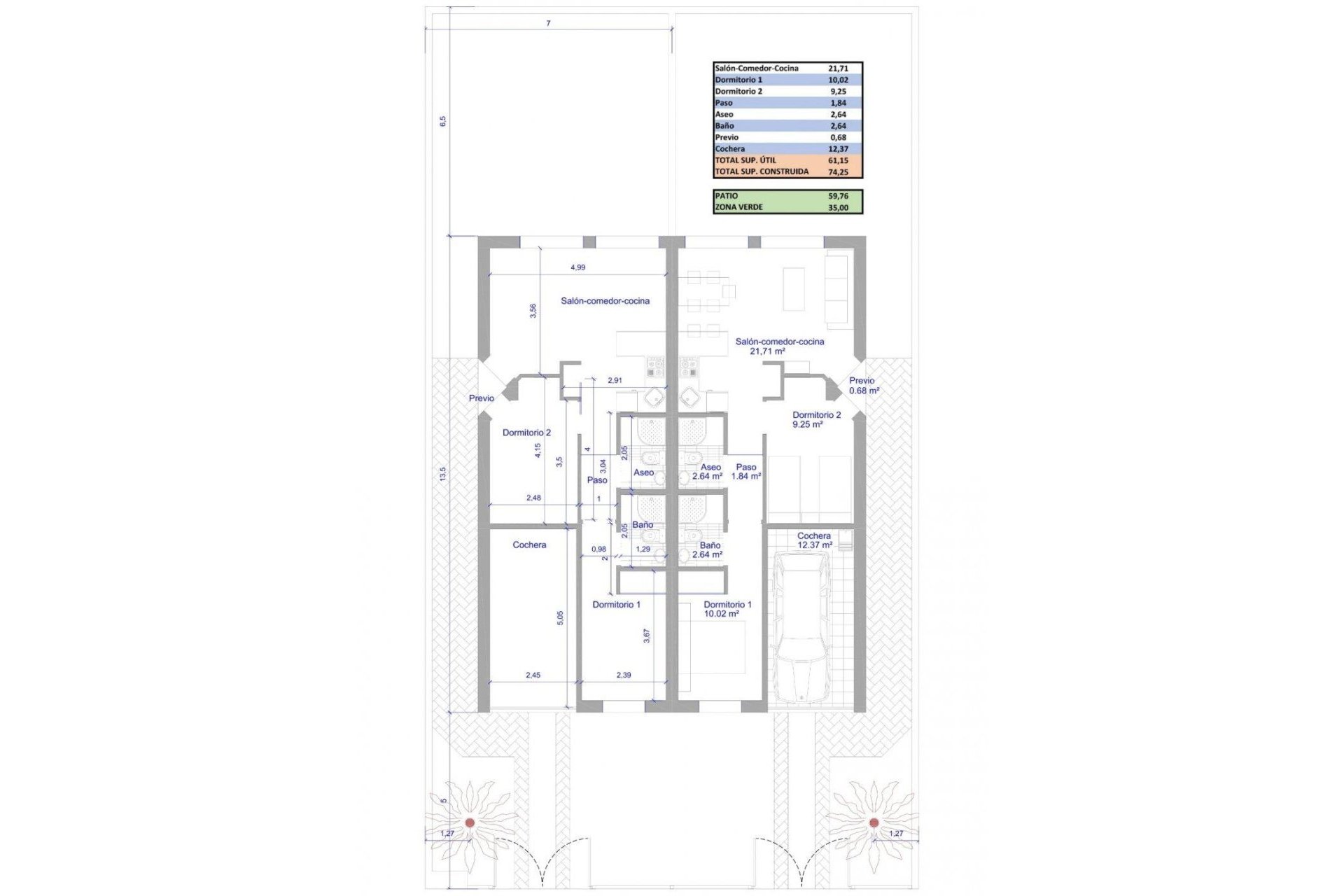 Obra nueva - Villa - Los Alcazares - Serena Golf