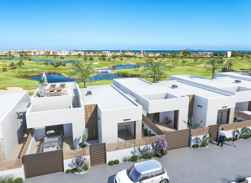 Obra nueva - Villa - Los Alcazares - Serena Golf