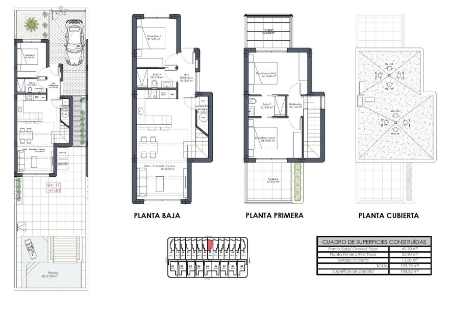 Obra nueva - Villa - Los Alcazares - Serena Golf