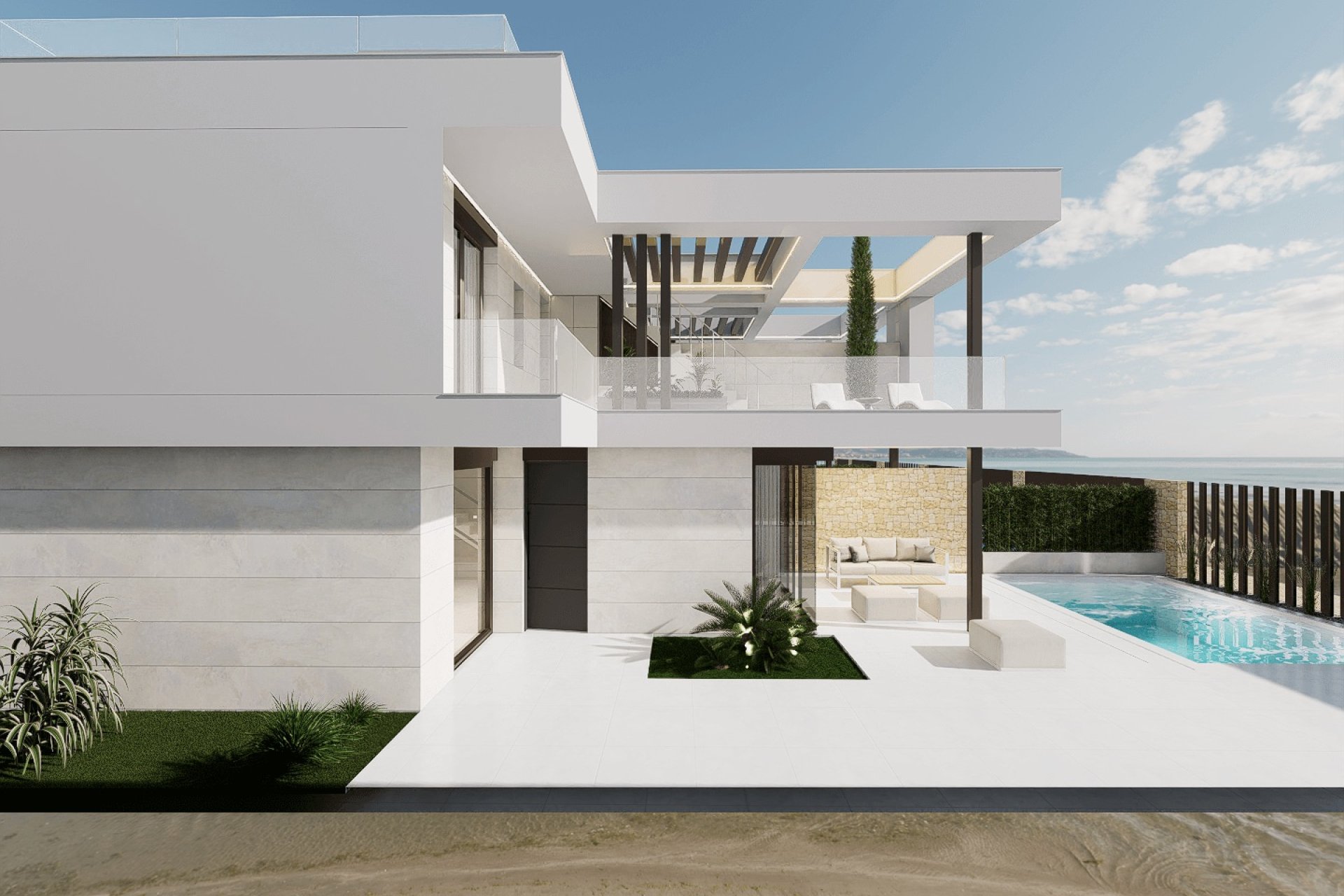 Obra nueva - Villa - Los Alcazares