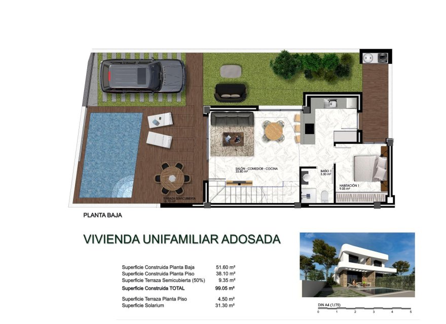 Obra nueva - Villa - Los Montesinos - La Herrada